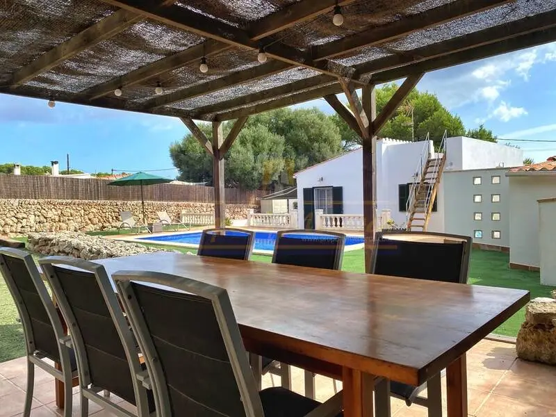 Villa en Venta S Algar Menorca Impecable Jardin Piscina Vistas al Mar