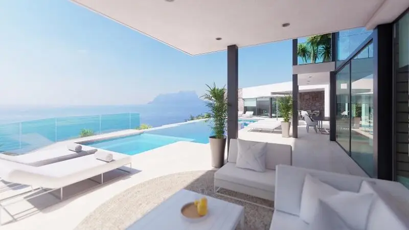 Villa de Lujo en Moraira con Acceso Directo a la Playa