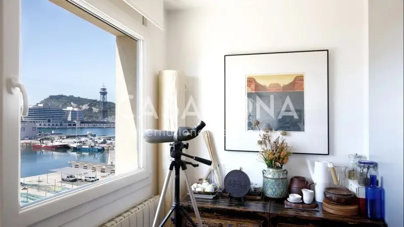Apartamento 2 Dormitorios Vistas Puerto Barcelona Alquiler Julio-Octubre