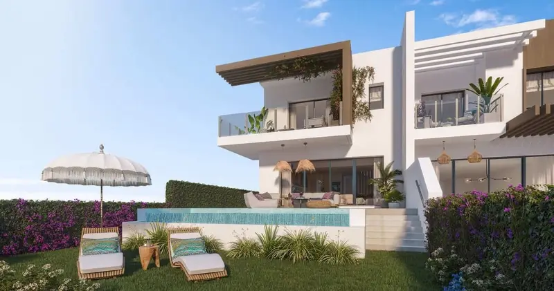 Chalet en Venta El Chaparral Mijas Malaga Primera Linea Golf