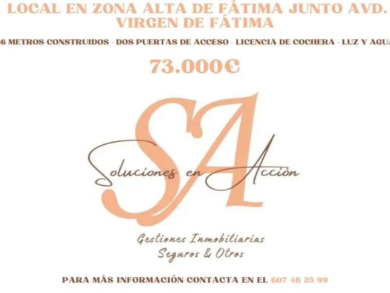 Venta Local Comercial con Trastero en Campiña