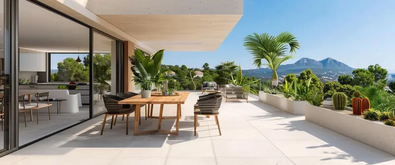 Chalet en Venta Bunyola Mallorca Vistas Montaña Nueva Construccion