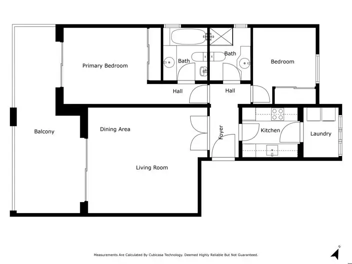 2 Bed Apartment for sale