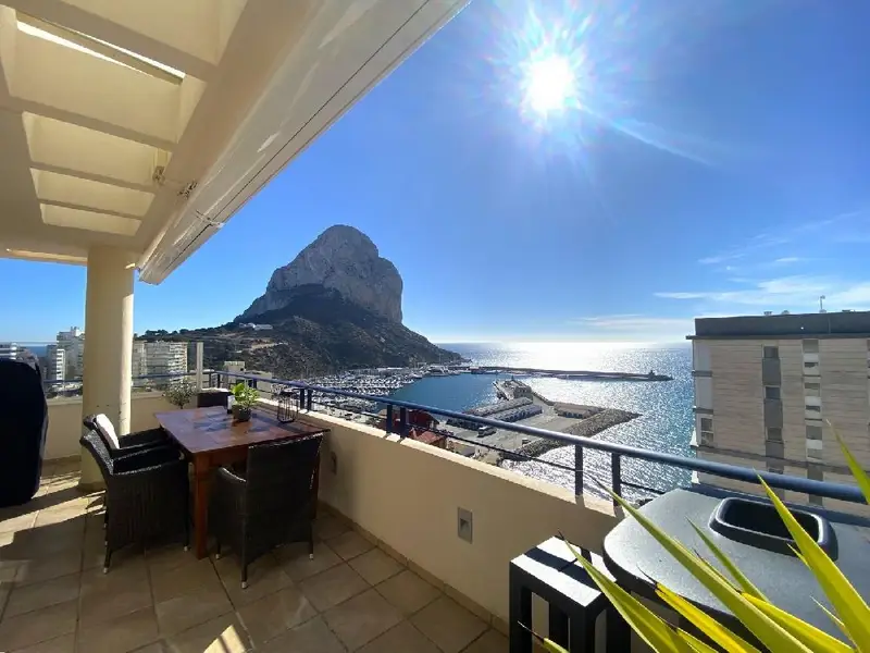 Venta Ático 2 Dormitorios Calpe Vistas Impresionantes