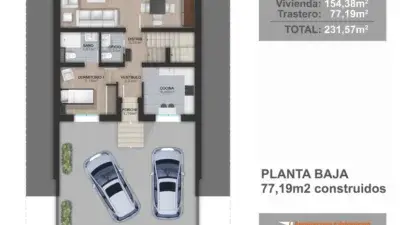 Casa Adosada en Collado Mediano 231m2 5 habitaciones