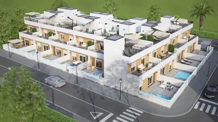 Adosados 3 Dormitorios Avileses Murcia Nueva Construccion