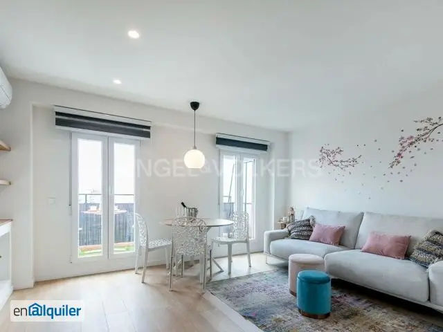 Alquiler piso amueblado terraza Jesus Valencia