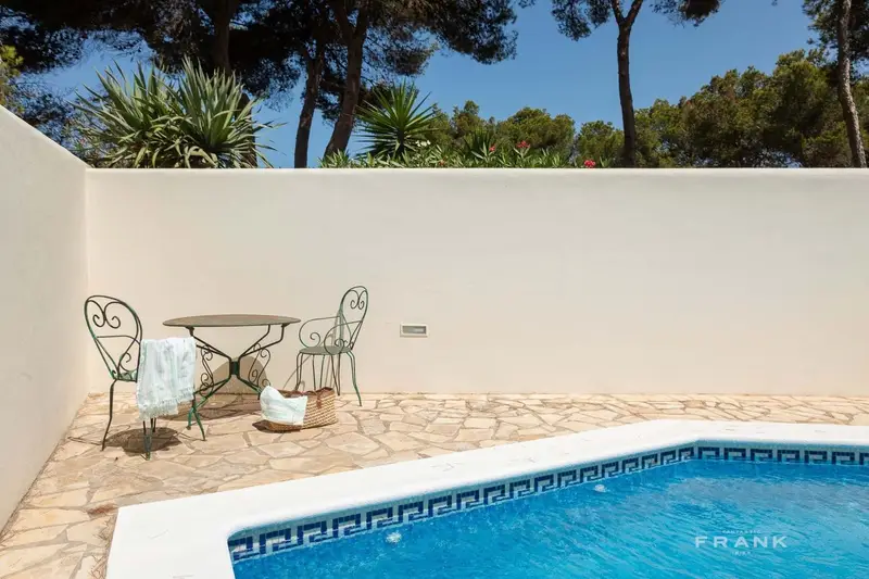 Casa adosada con vistas al mar en Santa Eulalia Ibiza