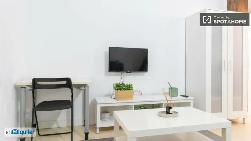 Estudio en Centro de Madrid: Compacto y Central