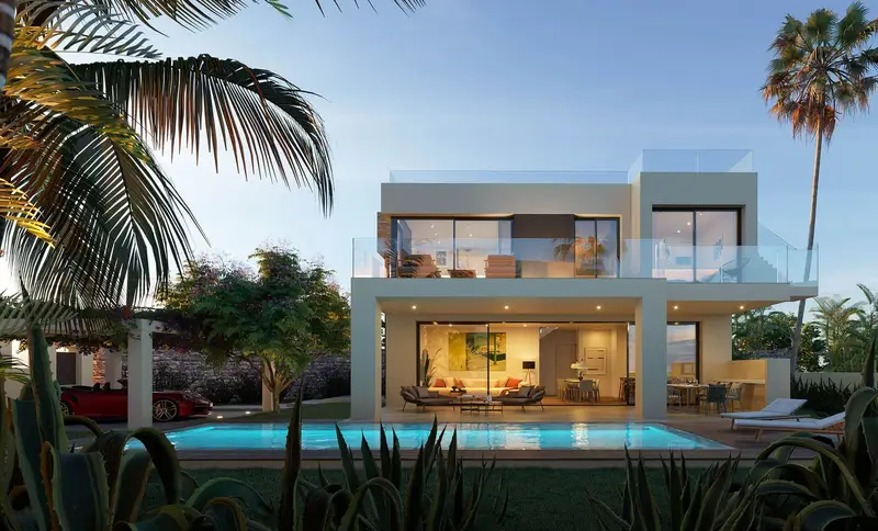 Villa Lujo 6 Dormitorios Monte Biarritz Estepona Nueva Construccion