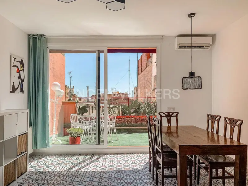 Atico en Gracia Barcelona 4 habitaciones 2 banos terraza