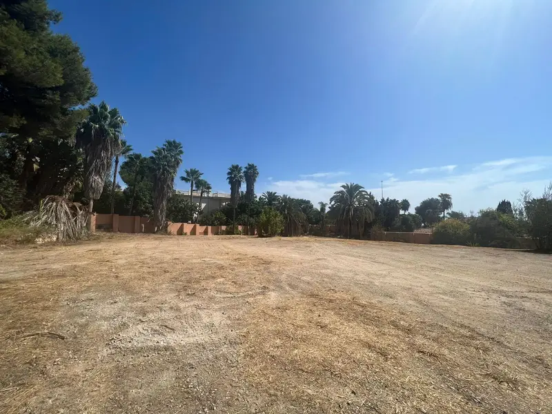 Terreno Milla de Oro Marbella Licencia Construccion Vistas al Mar