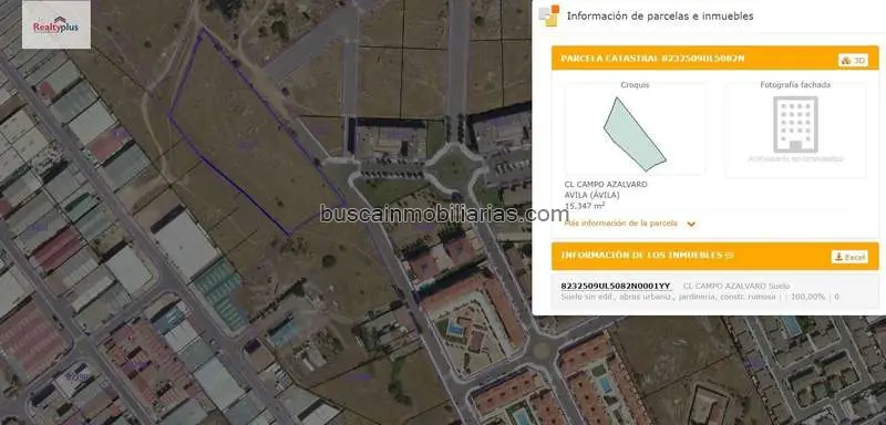 Parcela Industrial en Venta Avila Poligono Las Hervencias