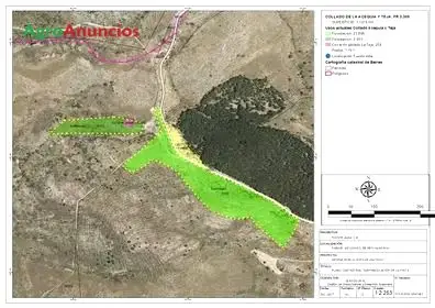 Venta  de Finca con cortijo rehabilitable en la sierra en Almería