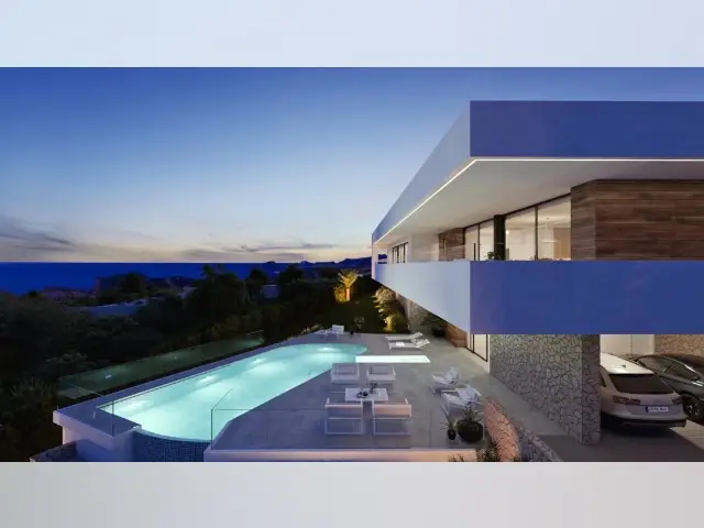 Villa de Lujo en Cumbre del Sol 3 Dormitorios Vistas al Mar