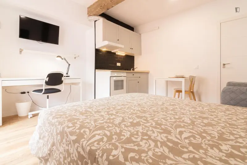 Habitacion Doble con Baño y Balcon en Valencia Centro