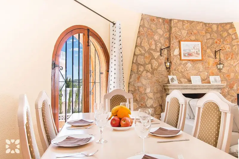 Villa Teresa Calpe Alquiler Piscina Privada 6 Personas