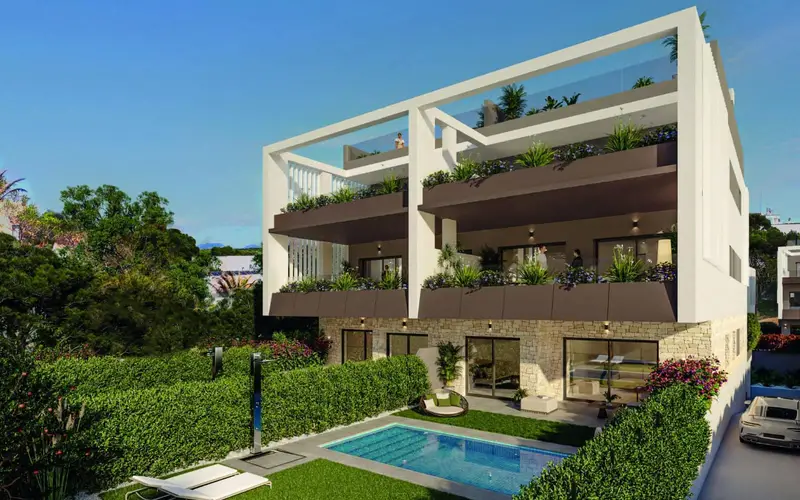 Dúplex en Colonia Sant Jordi con jardín y piscina