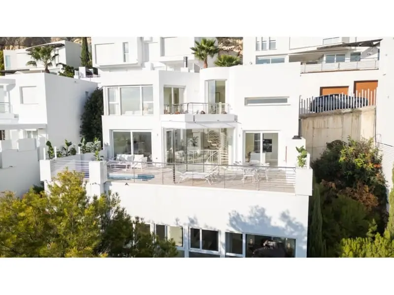 Villa de Lujo en Altea la Vella 4 Dormitorios Piscina Privada Vistas Espectaculares
