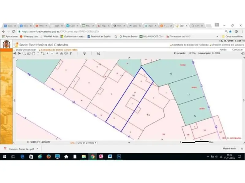 Solar Edificable en Lleida 379m2 Vivienda Plurifamiliar