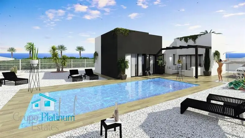 Villa en Vera Almeria 2 dormitorios piscina privada