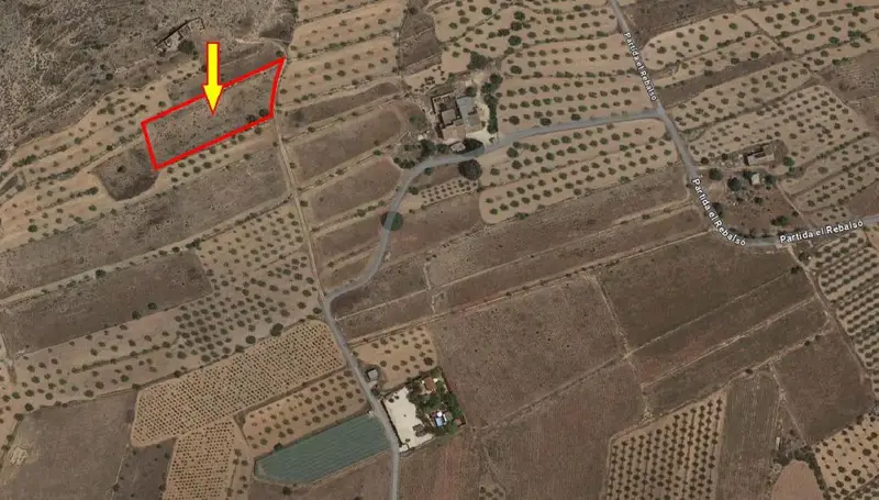 Venta Terreno con Vistas en Rebalso Hondon de Las Nieves