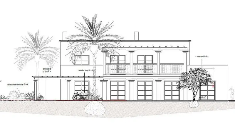 Terreno con Licencia en San Lorenzo Ibiza Villa de Lujo