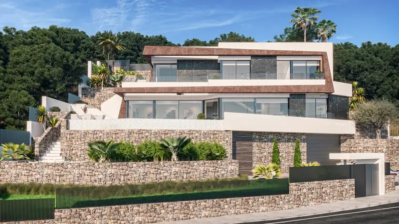 Villa de Lujo en Calpe con Vistas al Mar