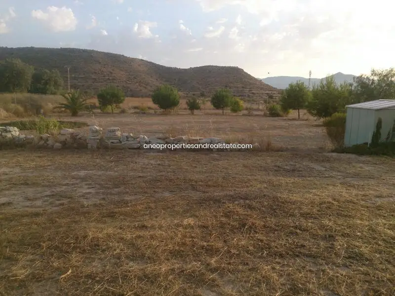 Terreno en Monovar con 6 Acciones de Agua