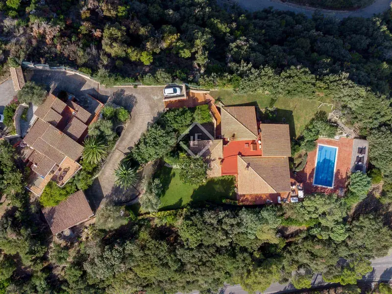 Chalet con Vistas al Mar en Begur Girona