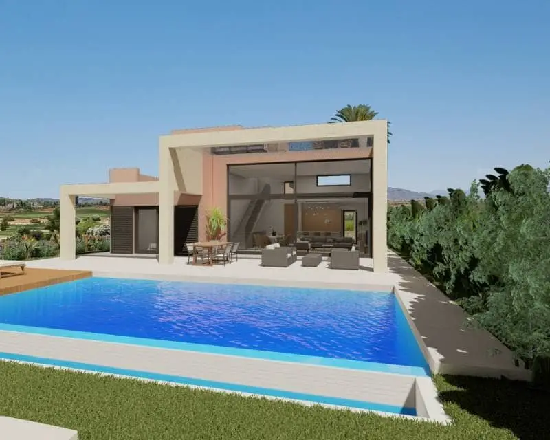 Villa de Lujo en Desert Springs con Vistas al Campo de Golf