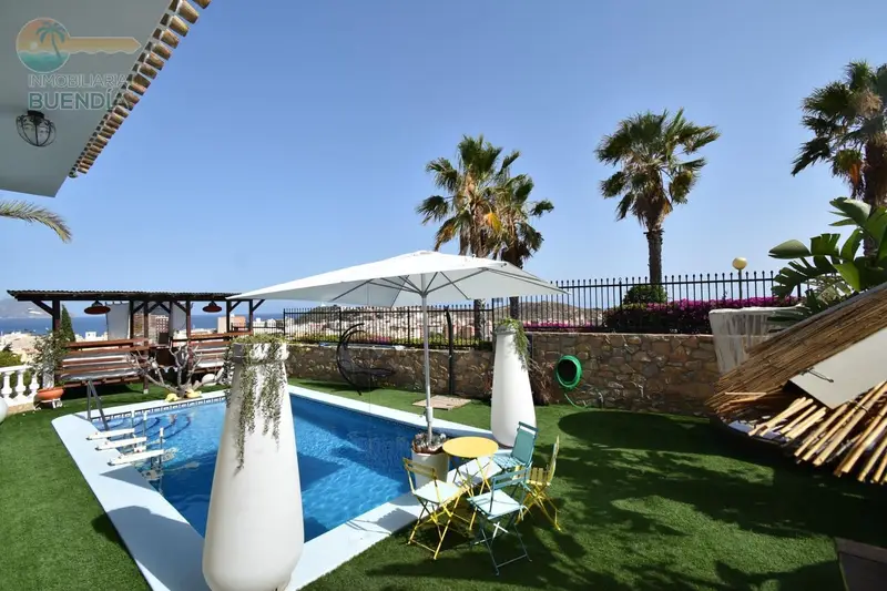 Chalet de Lujo en Puerto de Mazarron con Piscina y Vistas al Mar