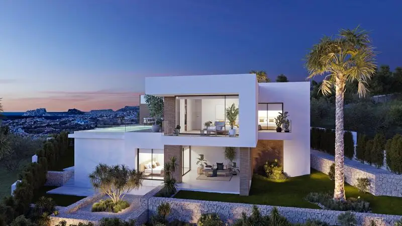 Villa de Lujo en Cumbre del Sol 3 Dormitorios 4 Banos