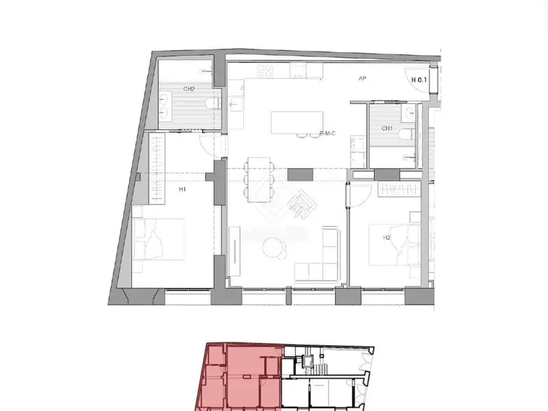 Apartamentos en venta en Edificio Indiano Vilanova i la Geltrú