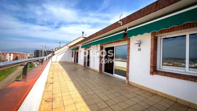 Atico en venta en Granollers centro con terraza y vistas