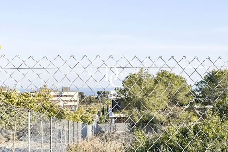 Parcela en Venta en Sitges La Plana 646m2 Vistas al Mar