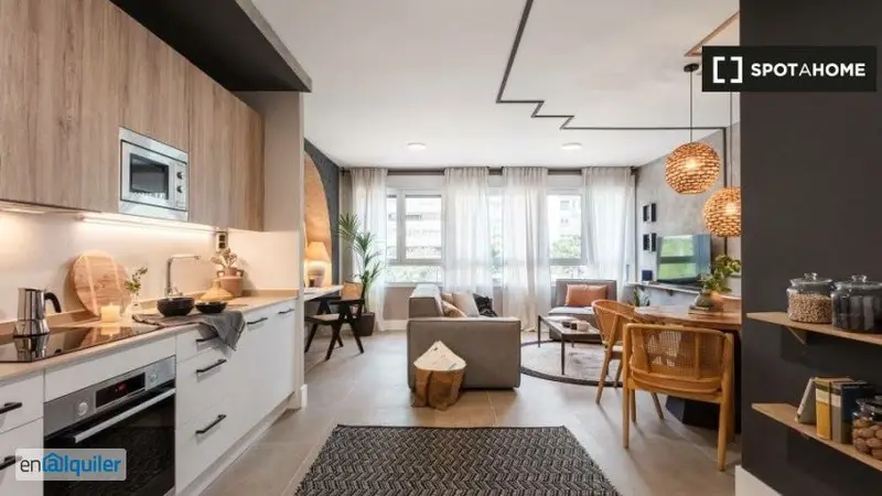 Apartamento Amueblado 1 Dormitorio Azca Madrid