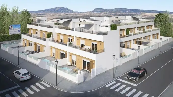 Adosados 3 Dormitorios Avileses Murcia Piscina Privada