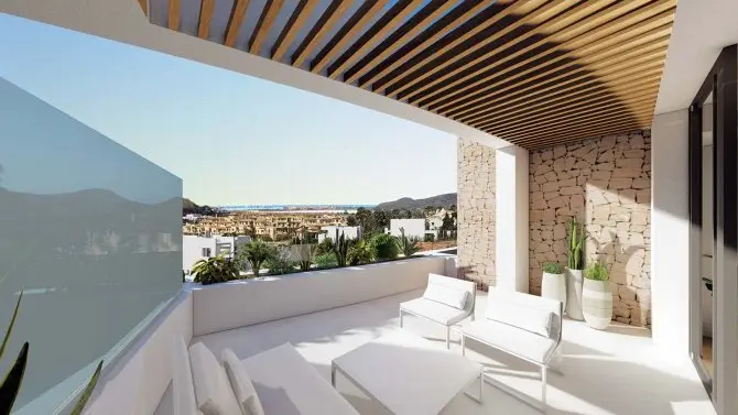 Aticos de Lujo en La Manga Club con Vistas al Mar