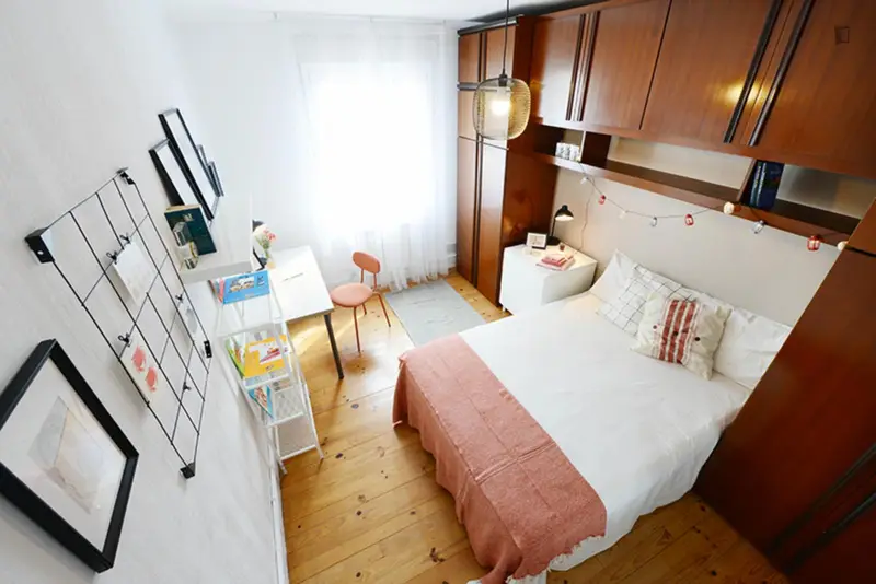 Habitacion Doble en Piso de 3 Habitaciones Bilbao