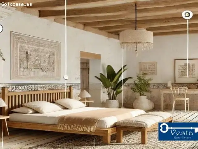 Loft en Jerez Centro 181m2 Reformado con Patio y Local Comercial