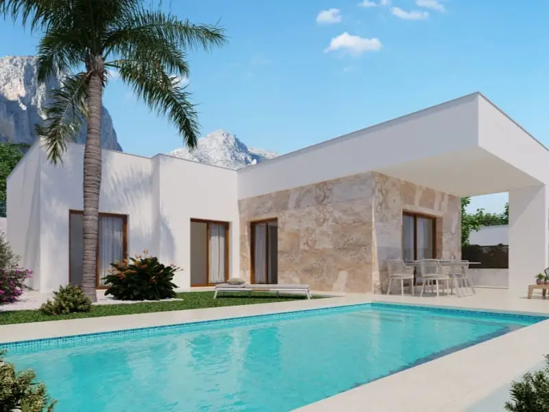 Villas de Lujo en Polop Alicante con Piscina Privada