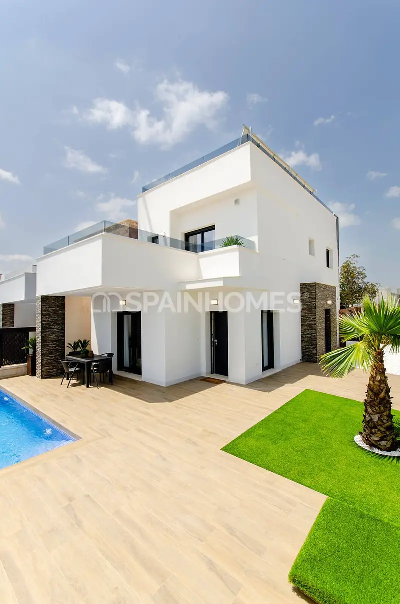 Chalet Independiente con Piscina Privada Bigastro Orihuela