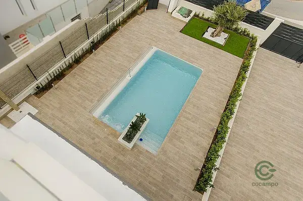Villa en Playa Honda Murcia Nueva con Piscina y Solarium