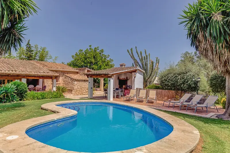 Casa Rural Mallorca 3 Dormitorios Alquiler Familia Mascotas Piscina
