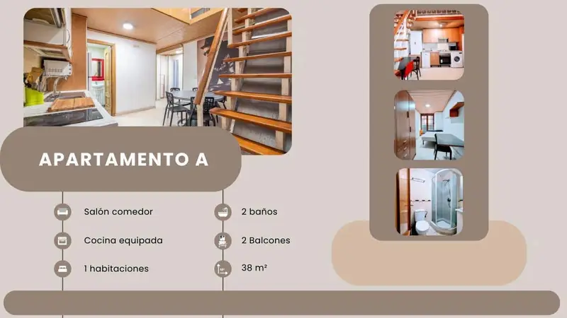 8 Apartamentos en Madrid Alta Rentabilidad Inversores