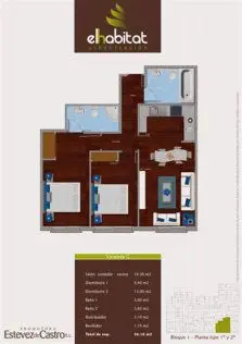 Venta Piso 2 Habitaciones Ares