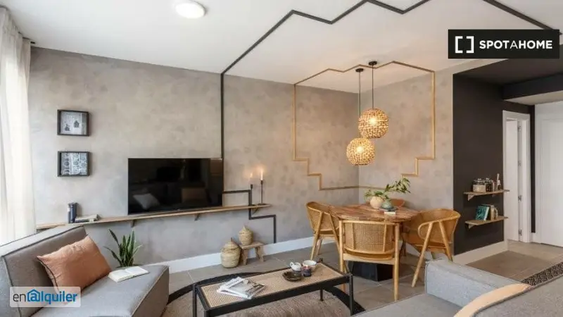 Apartamento Amueblado 1 Dormitorio Azca Madrid