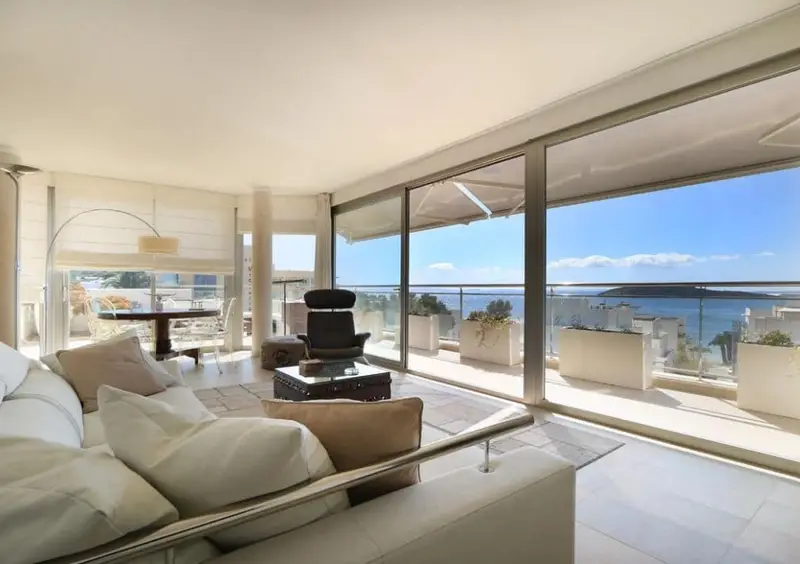 Atico Lujo Talamanca Ibiza Vistas Mar Garaje Privado