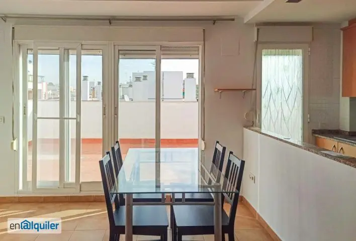 Alquiler Ático Amueblado con Terraza en Sagunto